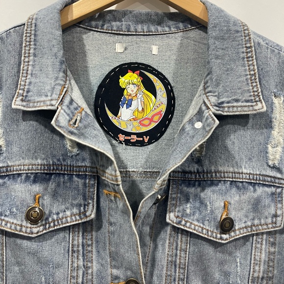 Upcycled Sailor Moon Jacket - Picture 6 of 7